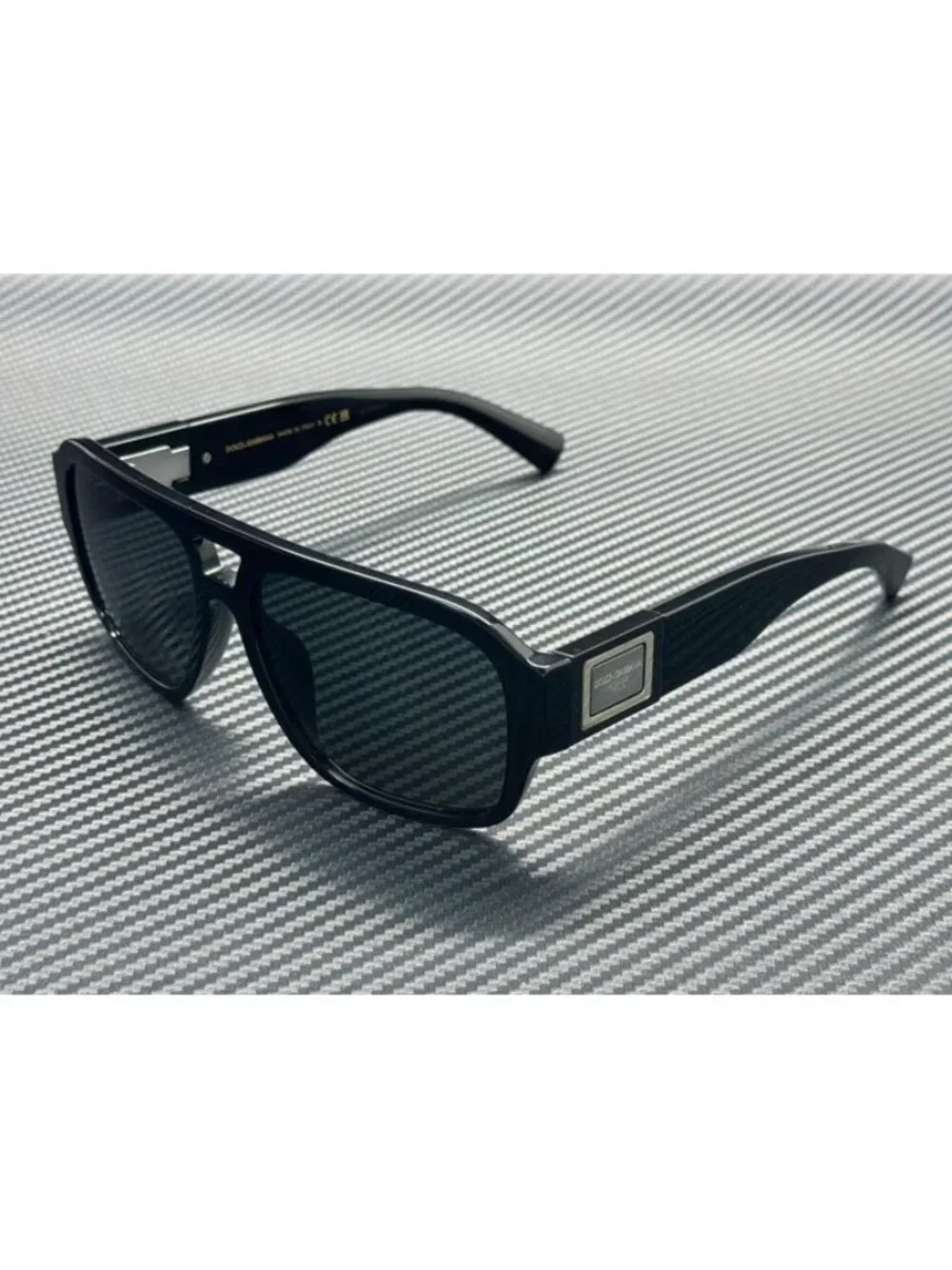 New Dolce & Gabbana Men Black Sunglasses 58-16-145